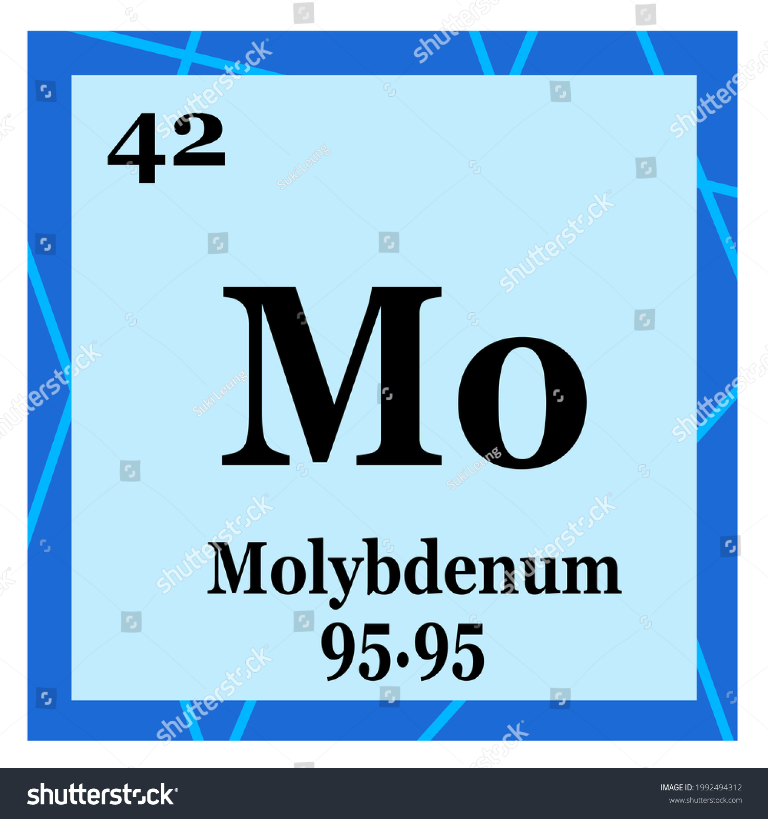 Periodic Table Element Molybdenum Stock Illustration 1992494312 Shutterstock 7859