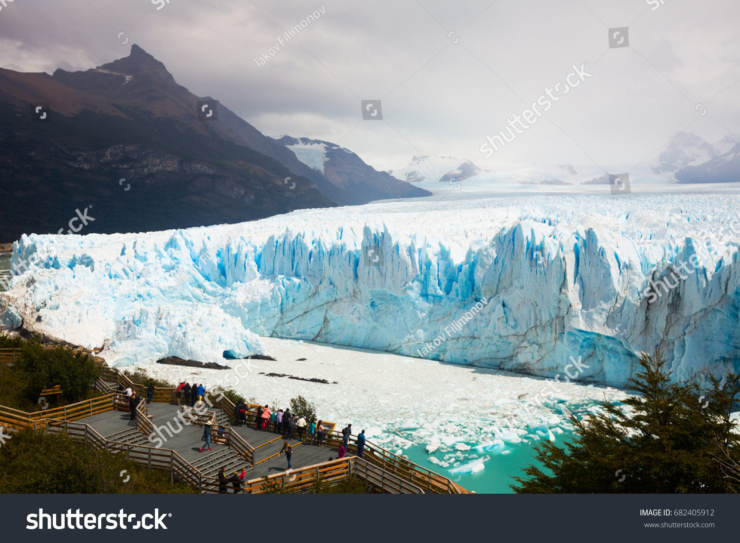 Perito Moreno Santa Cruz Argentina February Stock Photo Edit Now