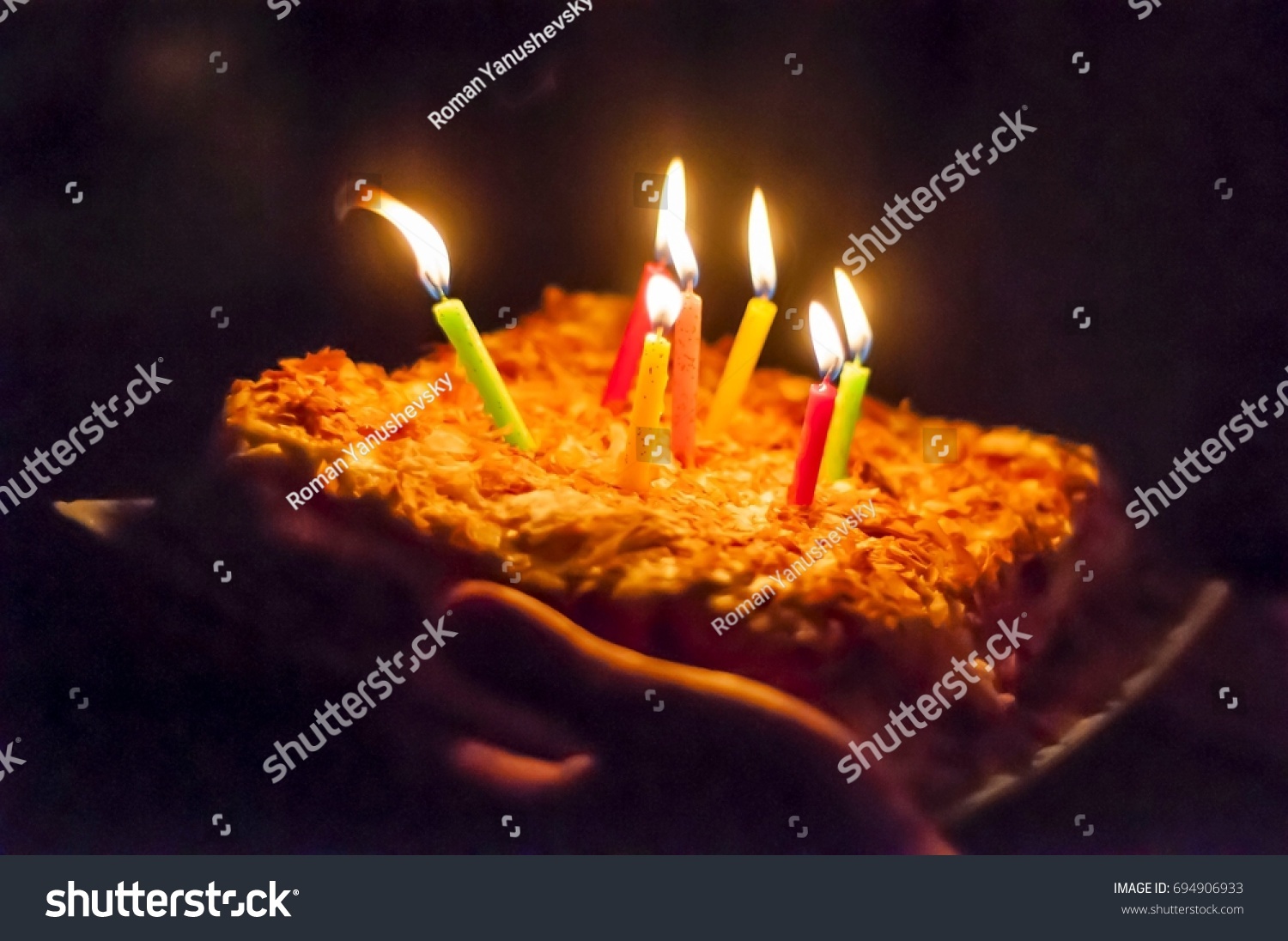 Person Holding His Hands Napoleon Birthday Royalty Free Stock Image