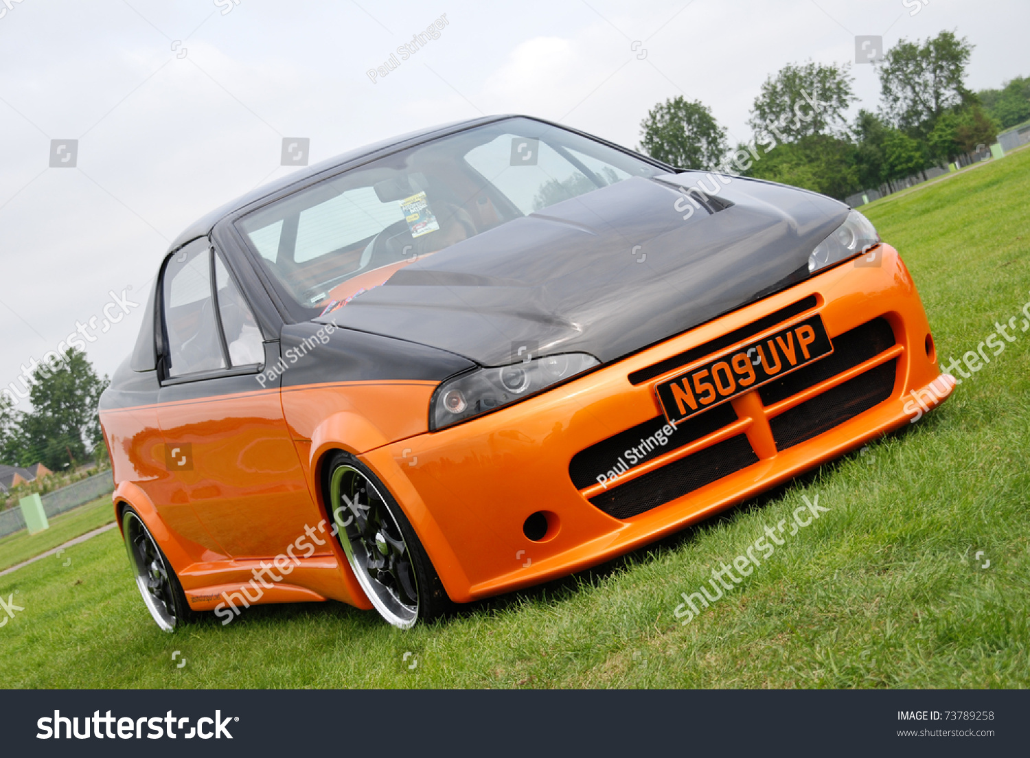 Peterborough England May 24 Orange Fiat Stock Photo Edit Now