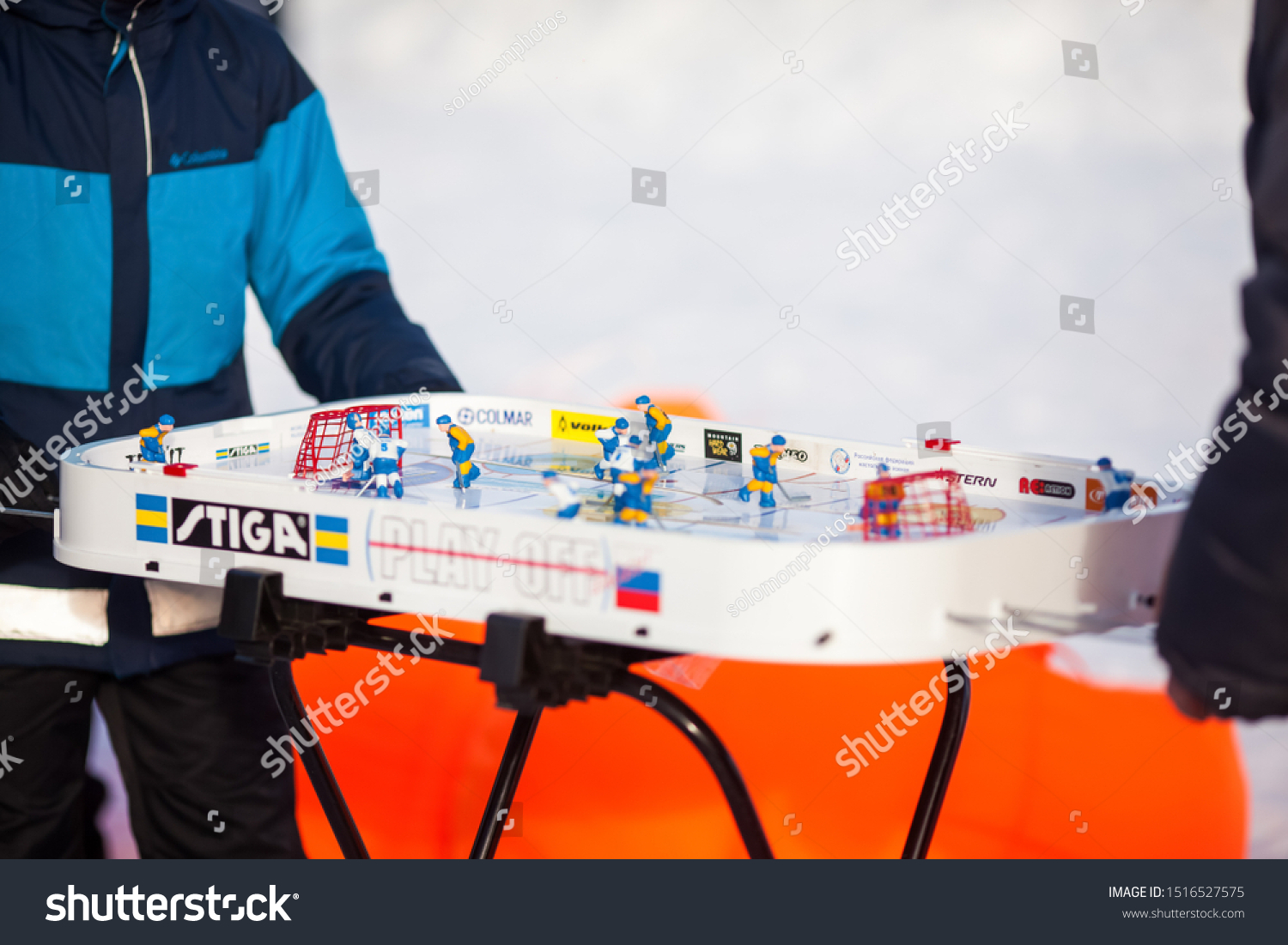 Petrozavodsk Russia 18 February 2017 Table Stock Photo Edit Now