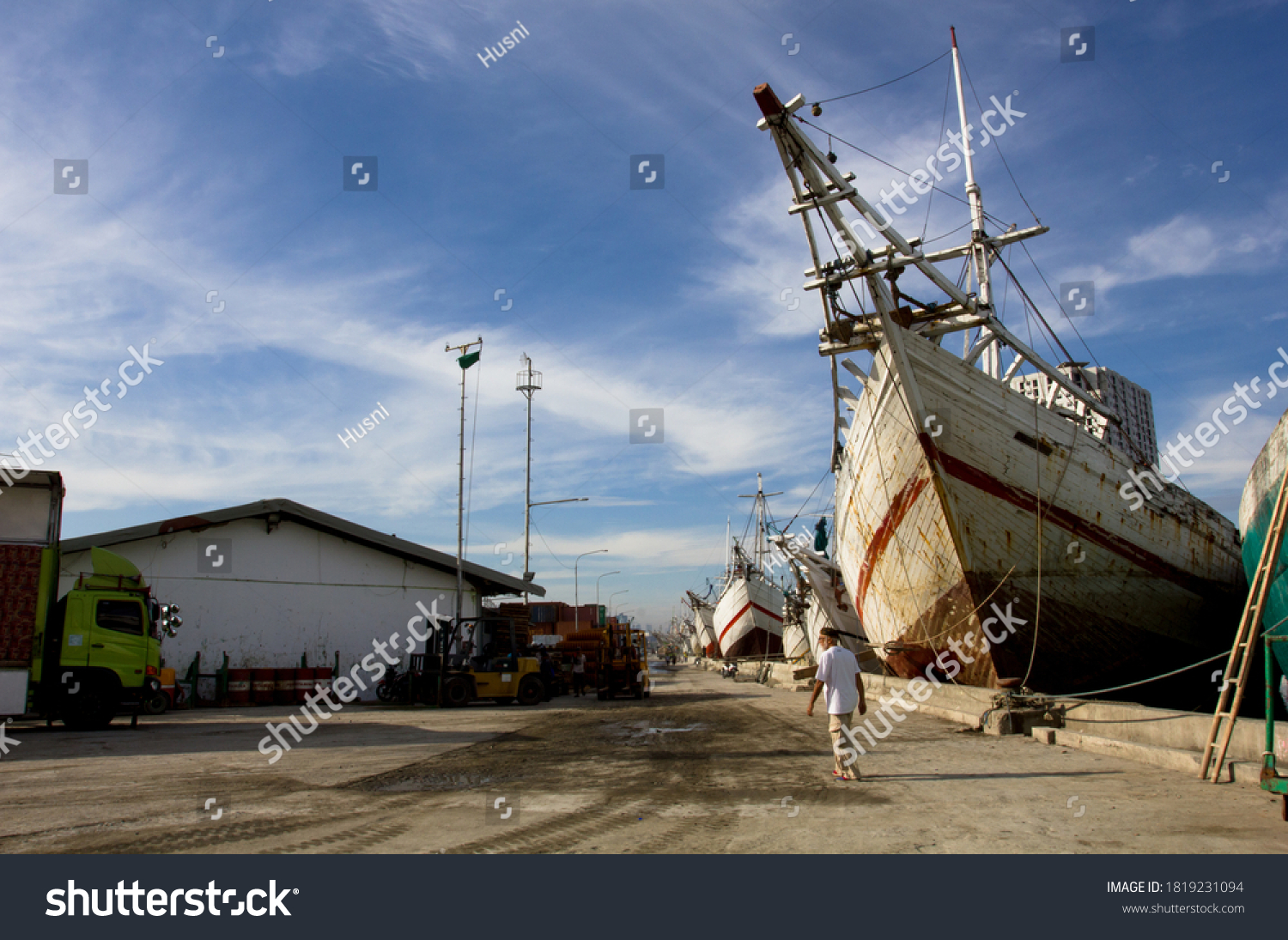 Phinisi Indonesian Traditional Schooners Sunda Kelapa Stock Photo Edit