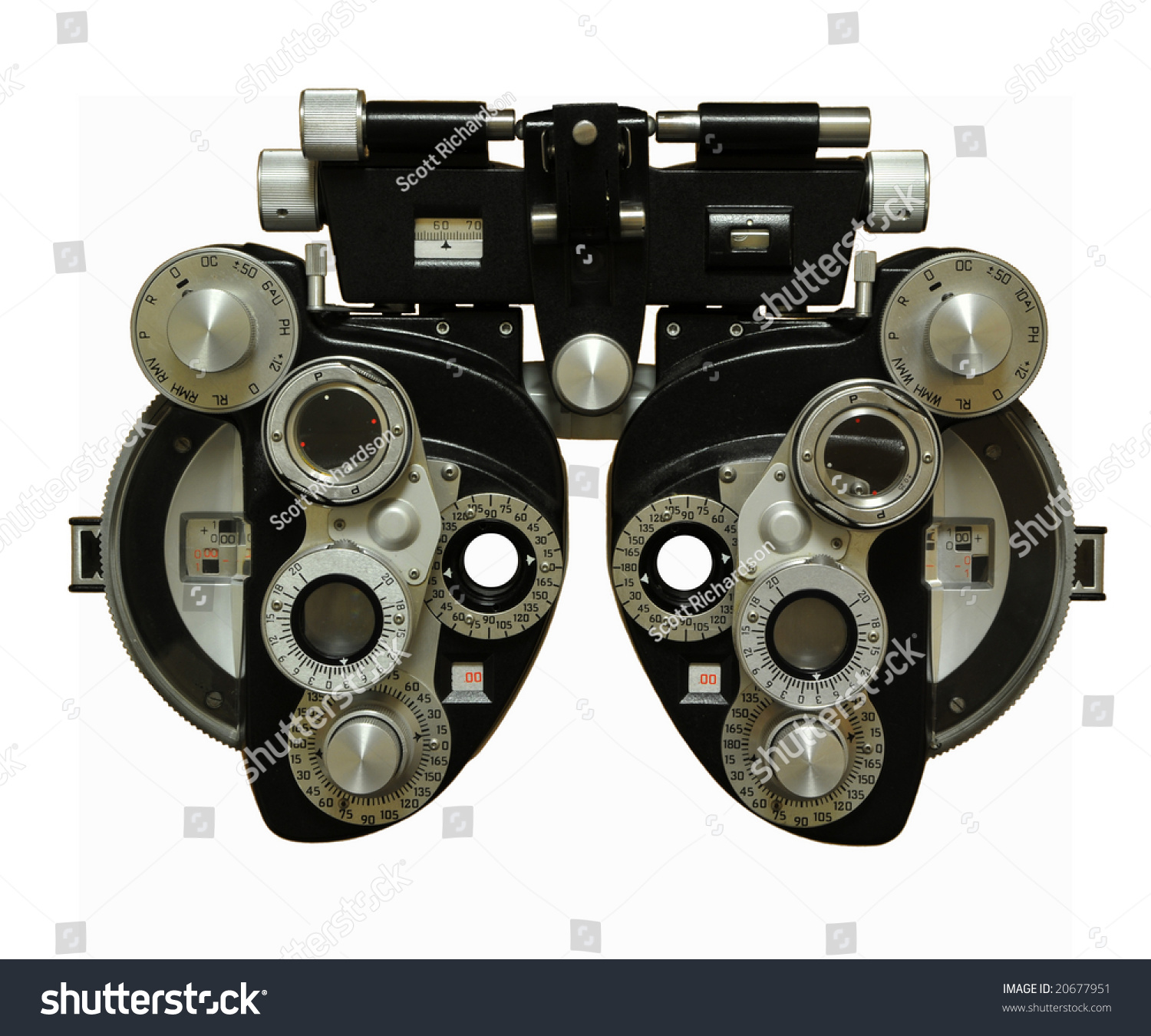Phoropter(Isolated) Stock Photo 20677951 : Shutterstock