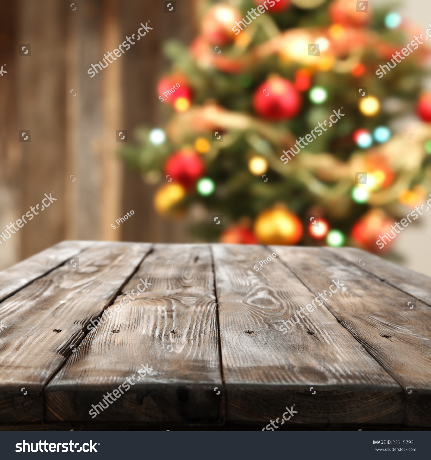 Photo Card Of Dirty Old Worn Table Top - 233157931 : Shutterstock