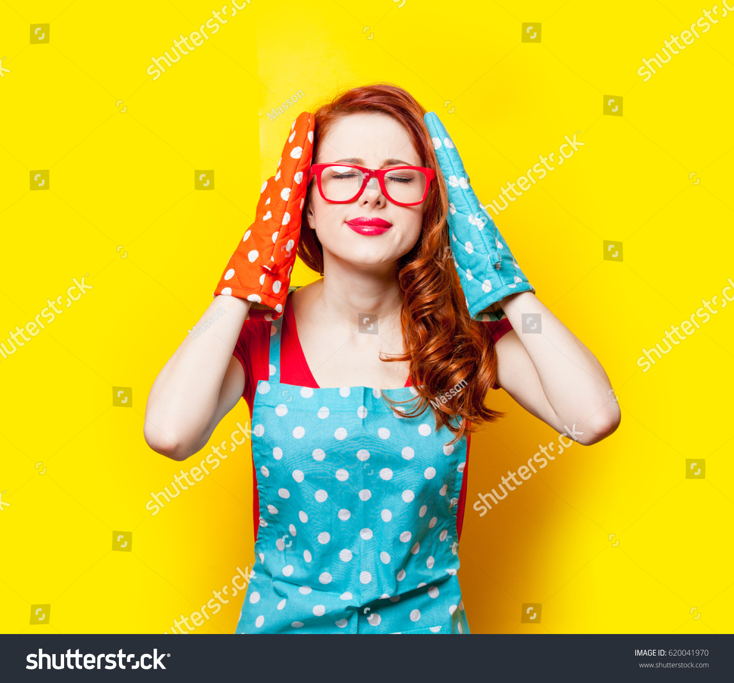 Redhead housewife