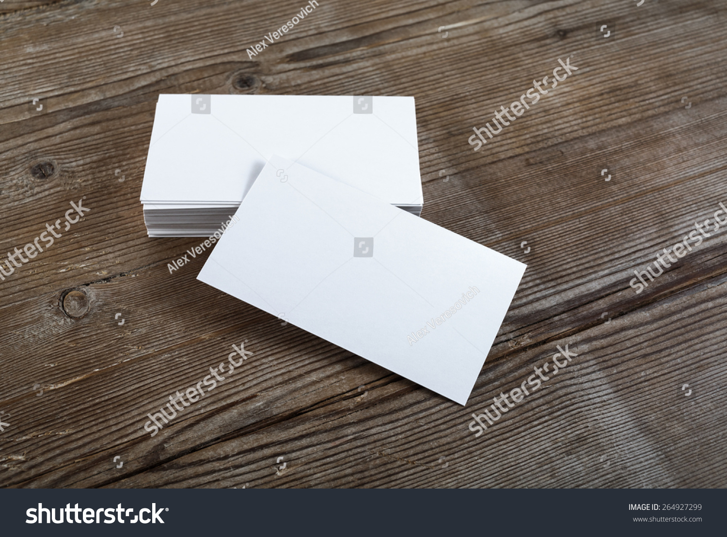 blank business card stock