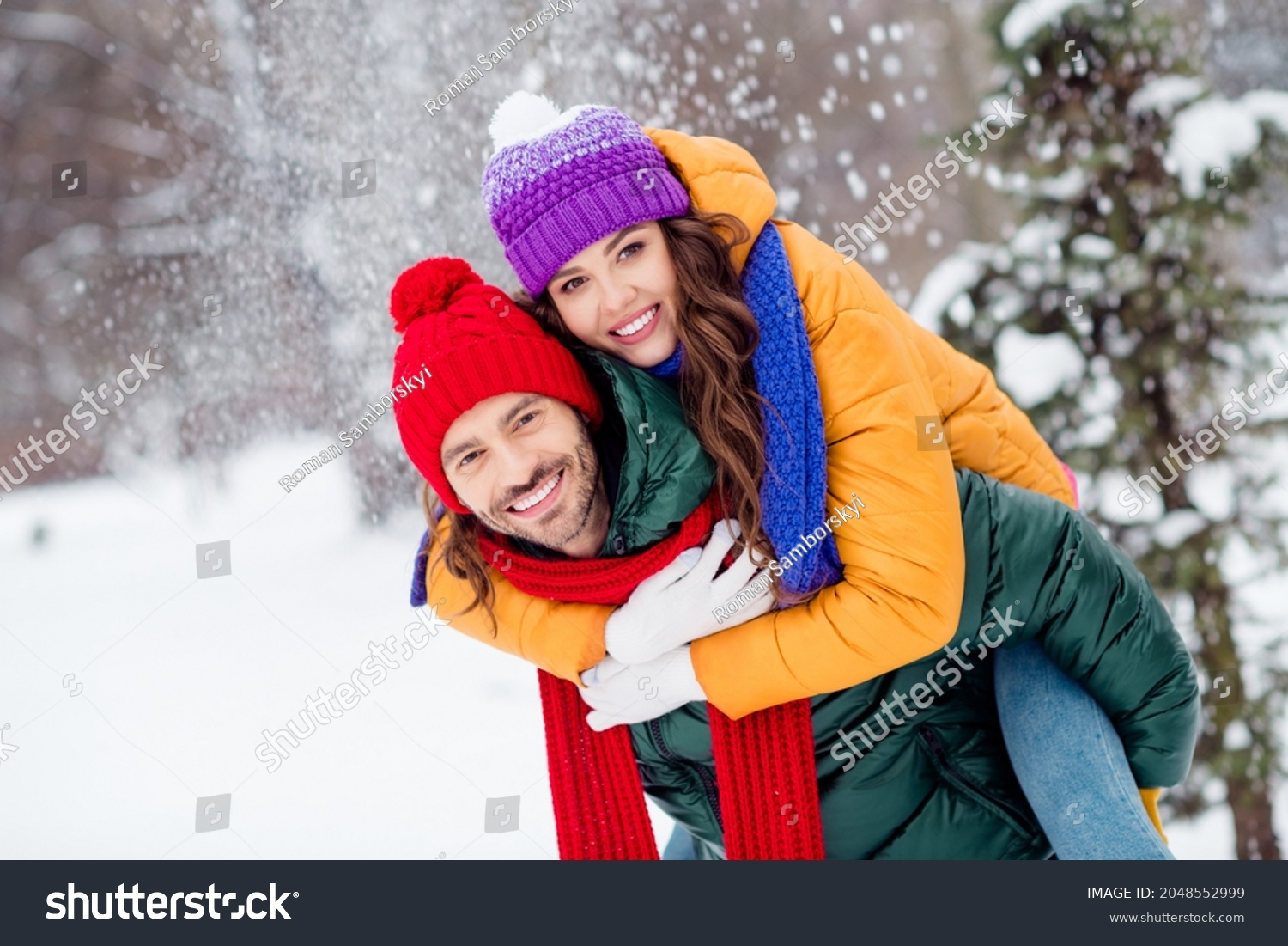 couple winter clothes