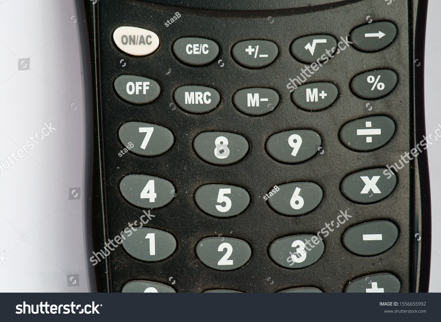 Photo Calculator Numbers Signs Close Stock Photo 1556655992 Shutterstock