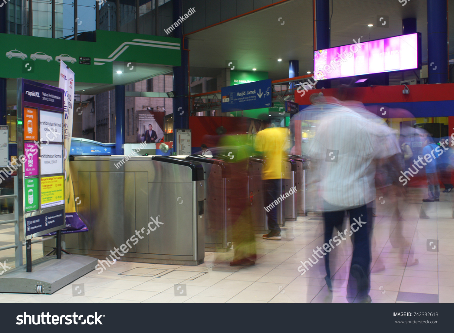 Photo Masjid Jamek Kuala Lumpur Lrt Stock Photo Edit Now 742332613