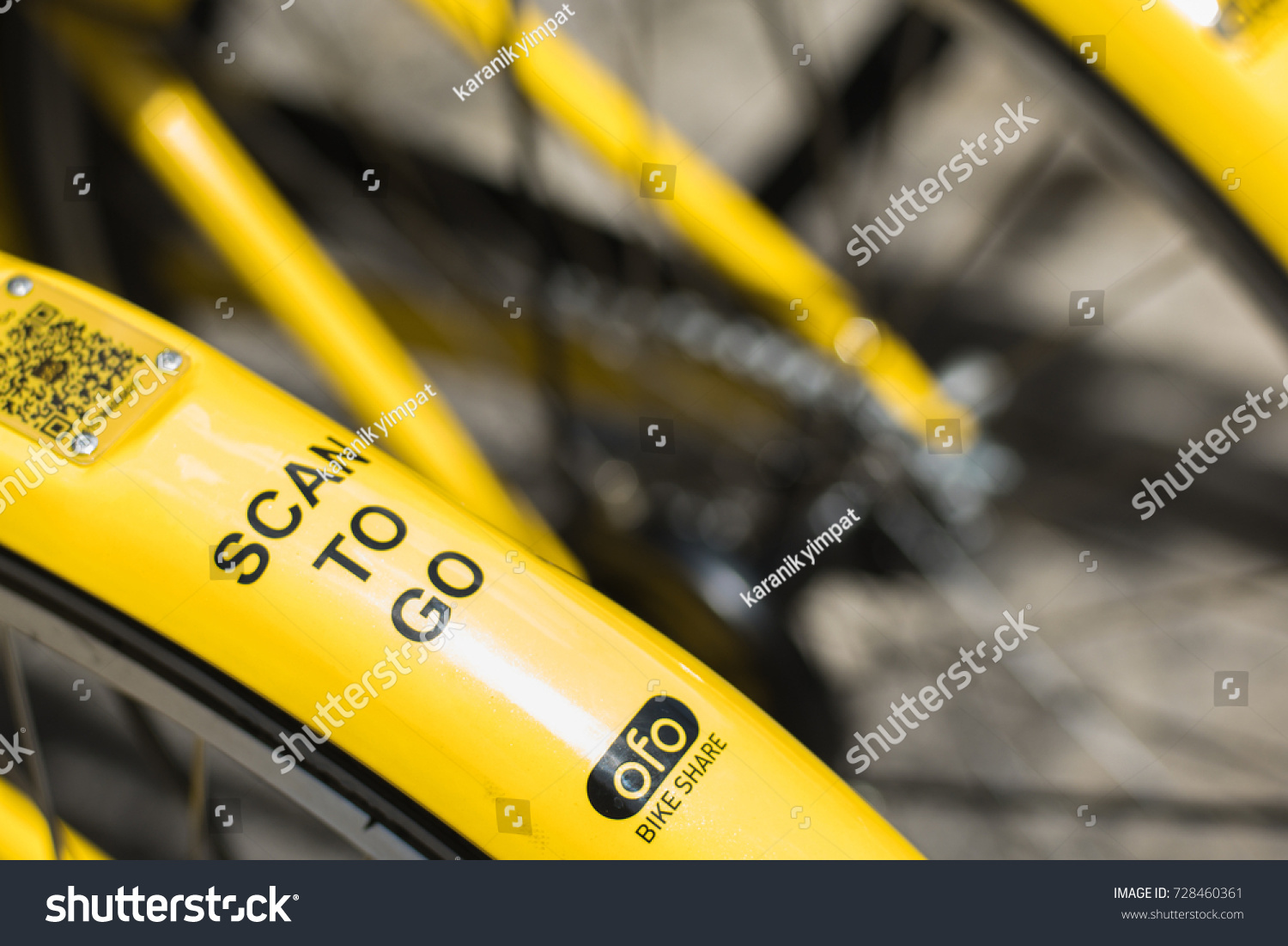 yellow bike share