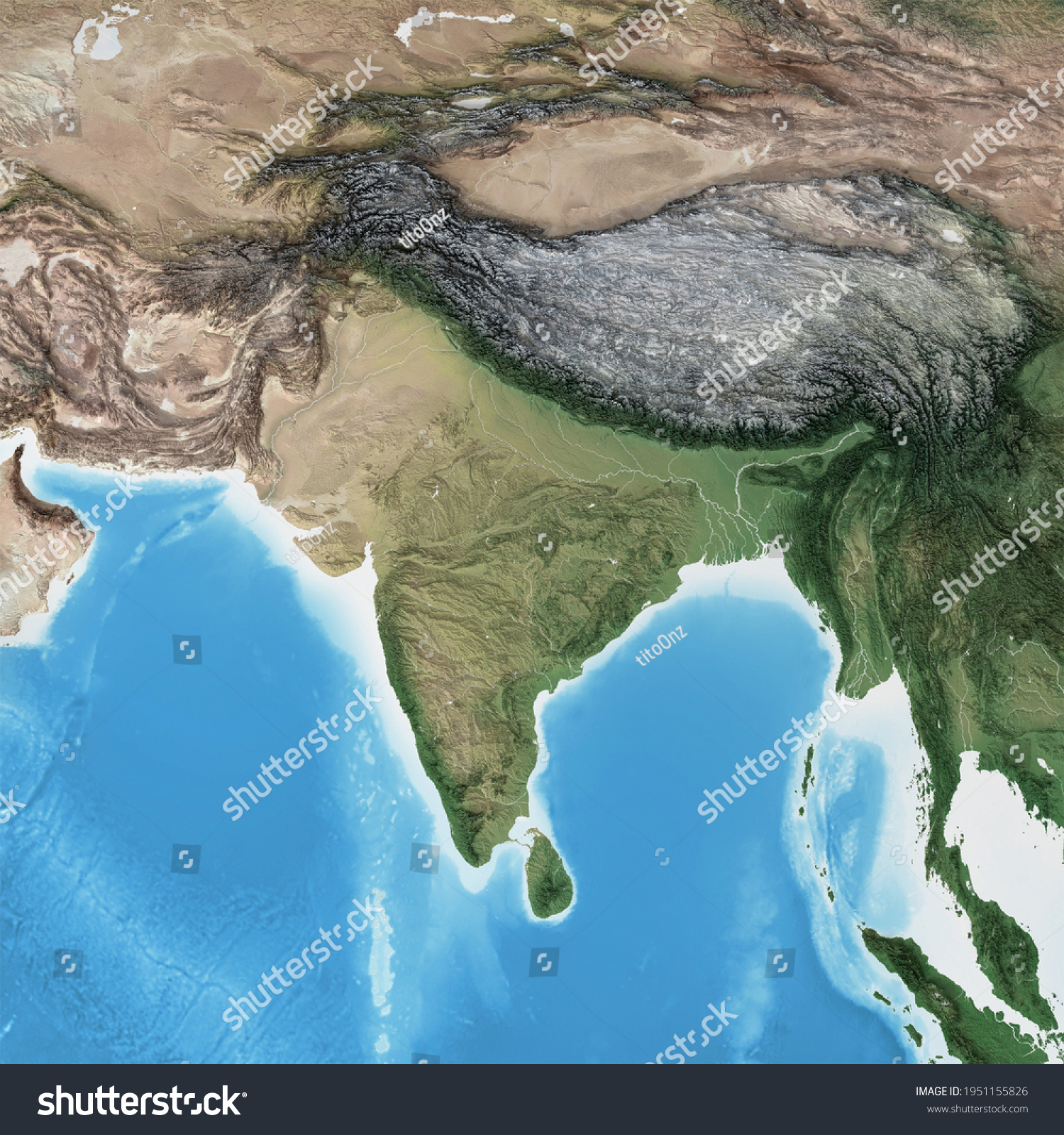 India Map Satellite View India Map Satellite View Images, Stock Photos & Vectors | Shutterstock