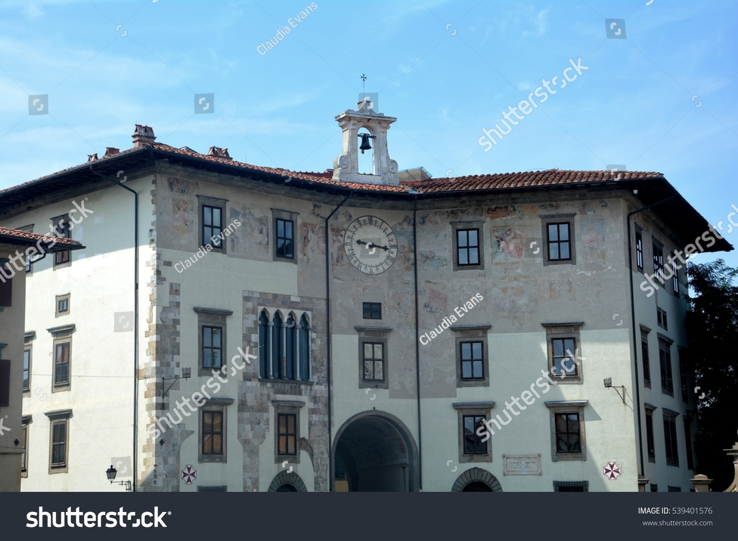 Piazza Dei Cavalieri Pisa Italien Stock Photo Edit Now