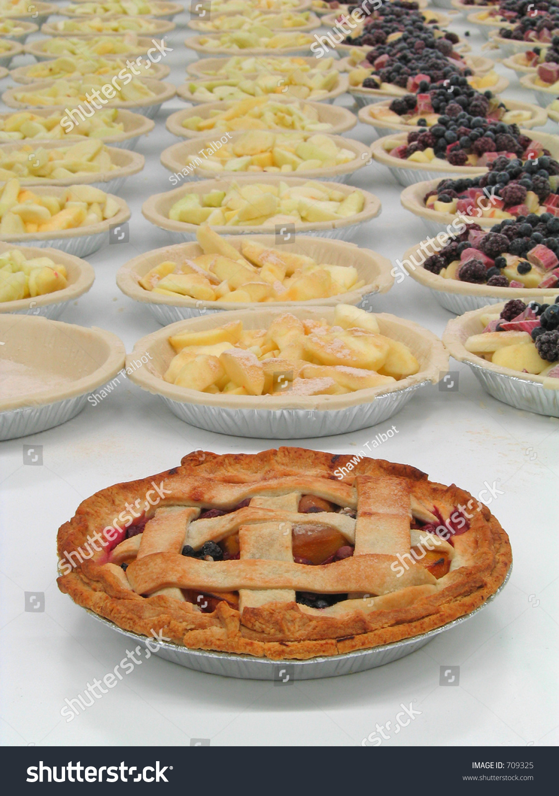 Pie Factory Stock Photo Edit Now 709325