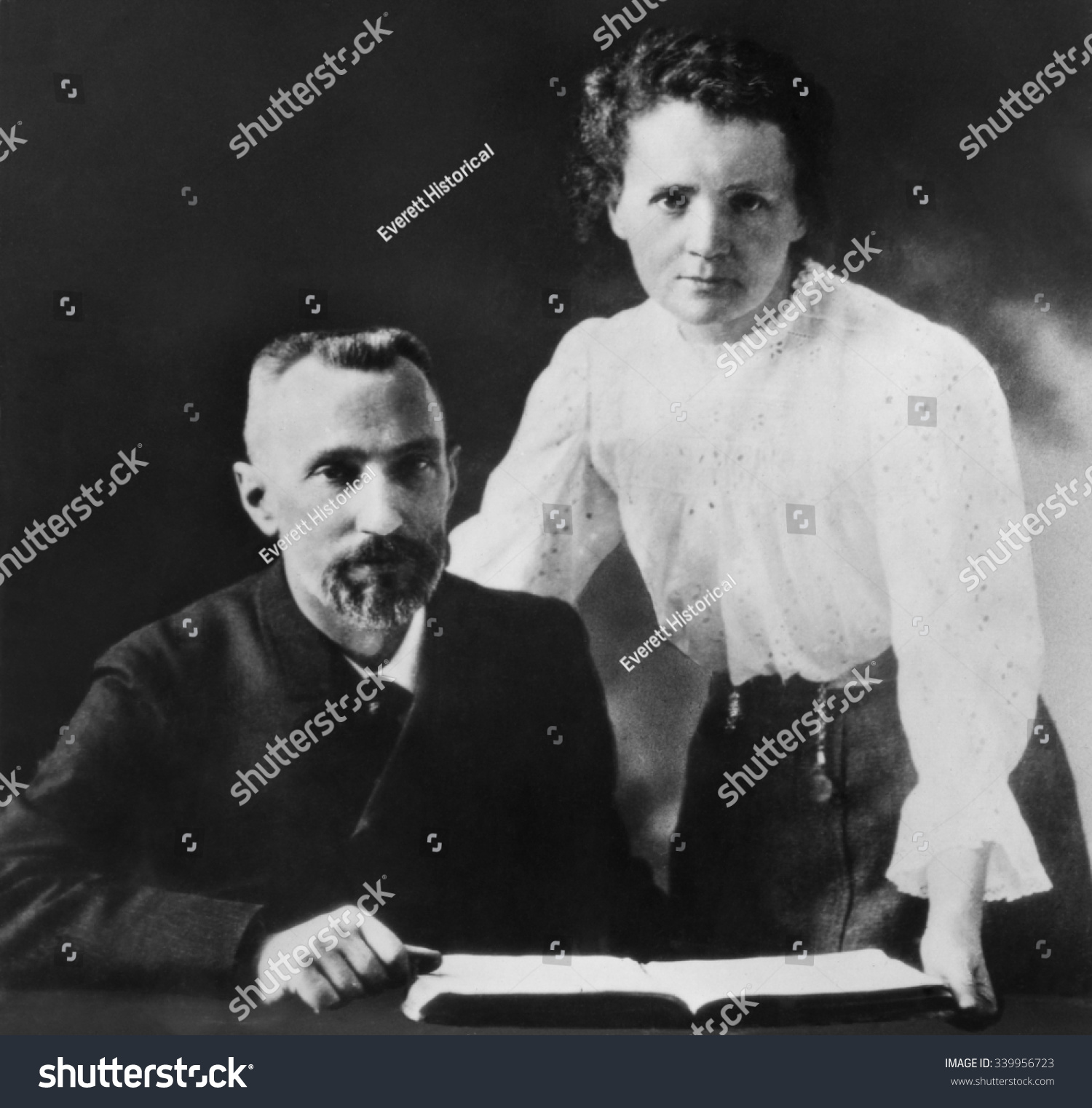 Pierre Curie Marie Sklodowska Curie 18671934 Stock Photo 339956723 ...