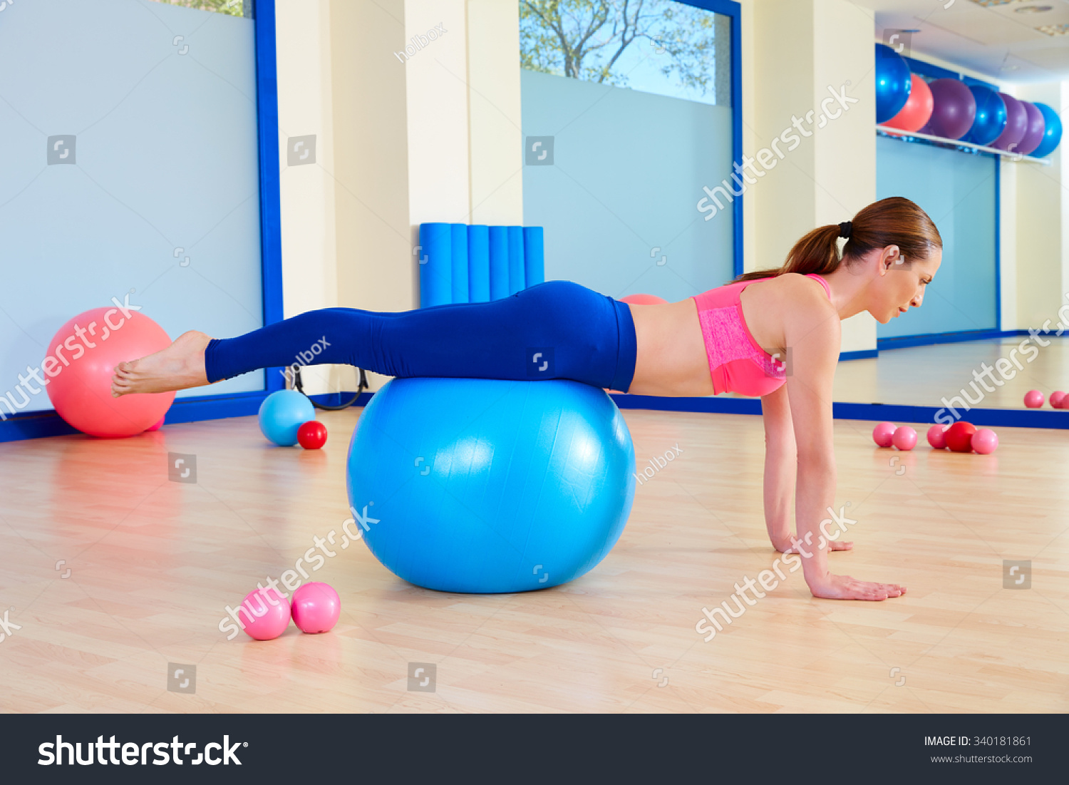 fitball pilates