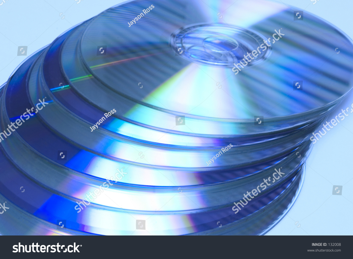 Pile Of Dvd'S And Cd'S Stock Photo 132008 : Shutterstock