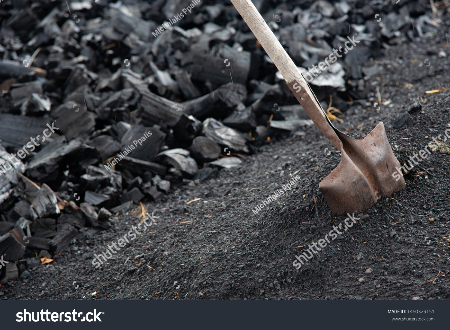 charcoal shovel