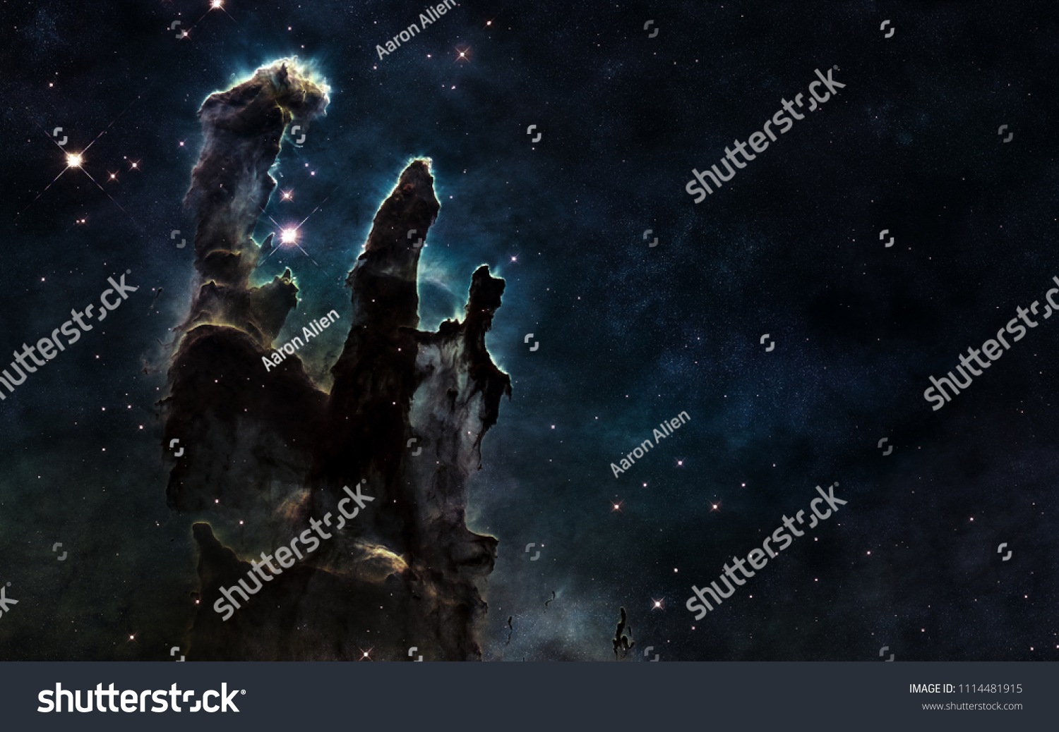 Pillars Creation Deep Space Beautiful Cosmic Stock Photo Edit Now Pillars Creation Deep Space Beautiful Cosmic Stock Photo Edit Now