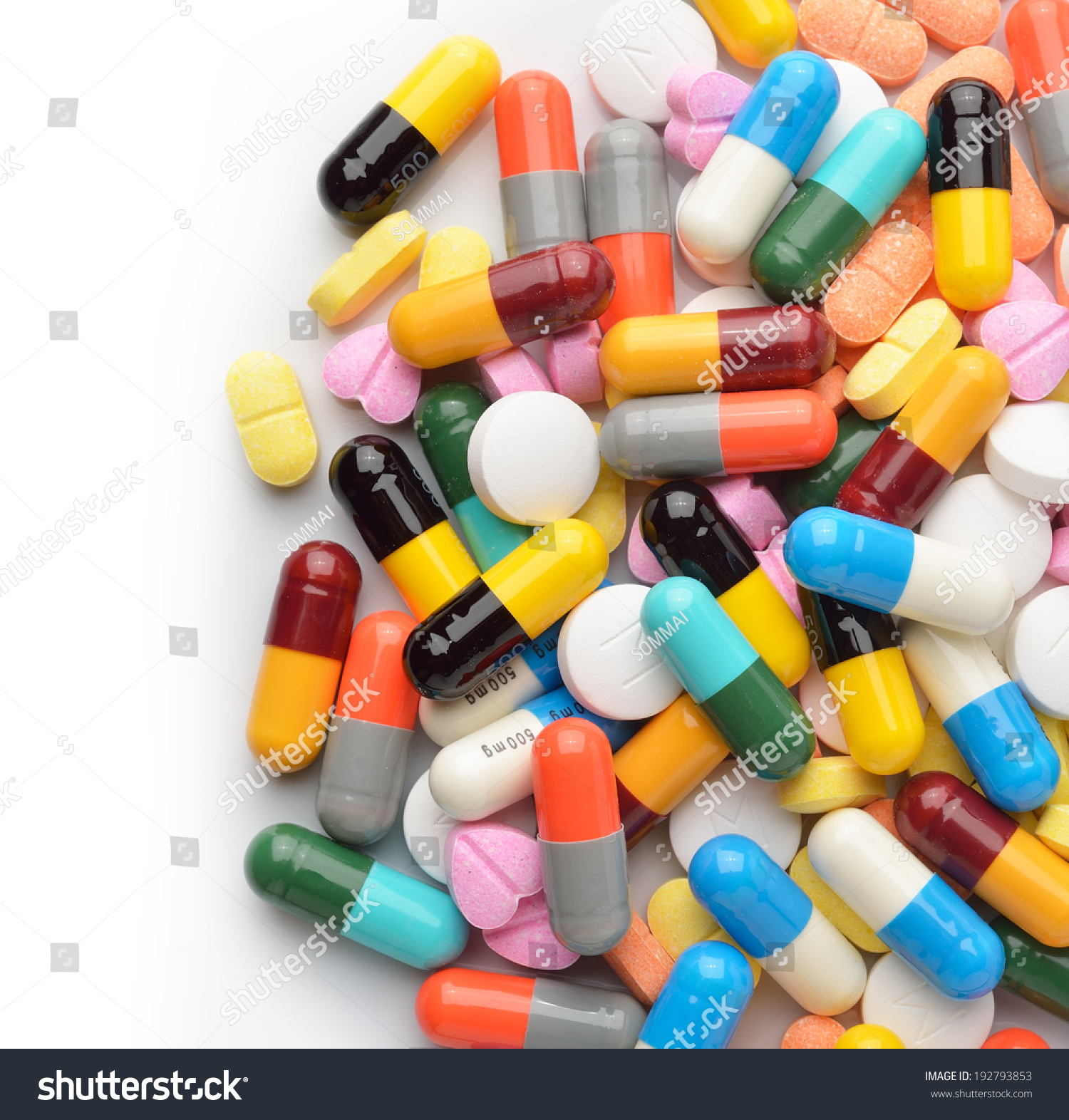 Pills Capsules Stock Photo (Edit Now) 192793853 - Shutterstock