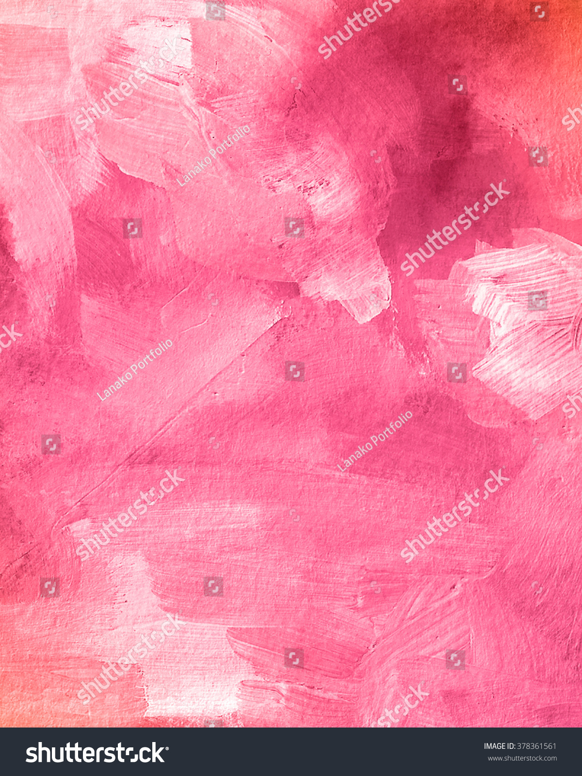 Pink Background Acrylic Painting gambar ke 2