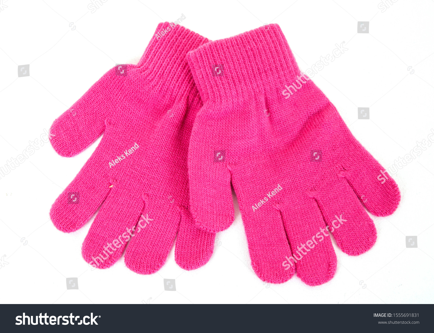 pink toddler gloves