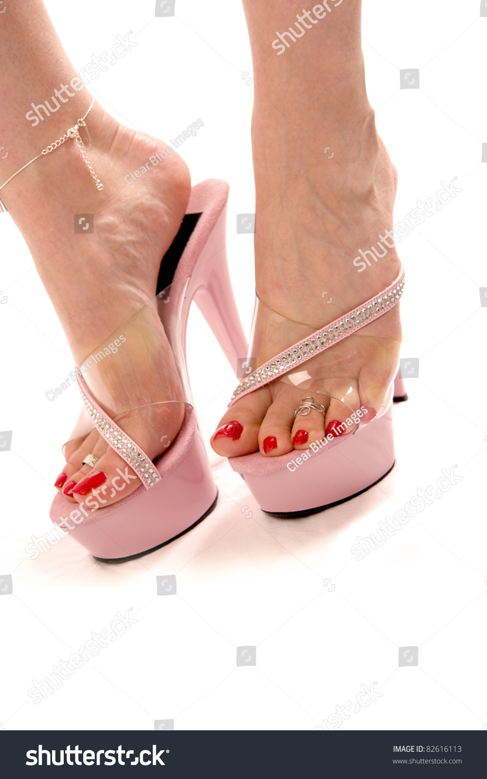 high heels toes