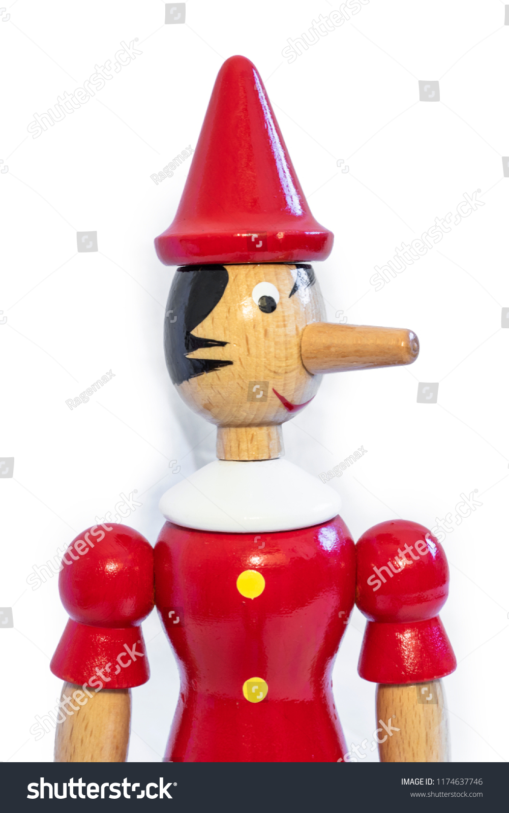 Pinocchio Wooden Puppet Stock Photo 1174637746 | Shutterstock