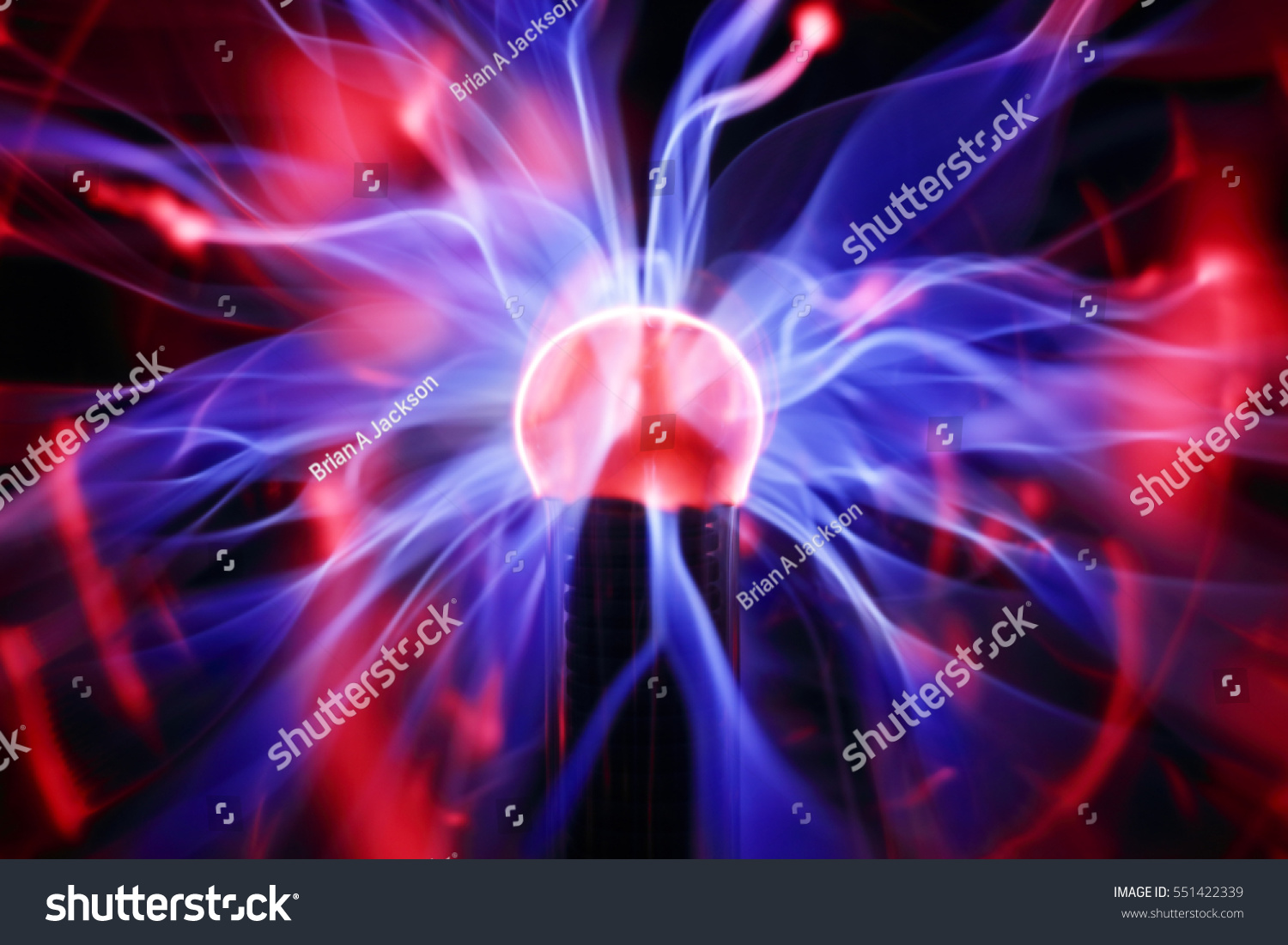 Plasma Ball Lamp Energy Touching Glowing Stock Photo 551422339 - Shutterstock1500 x 1101