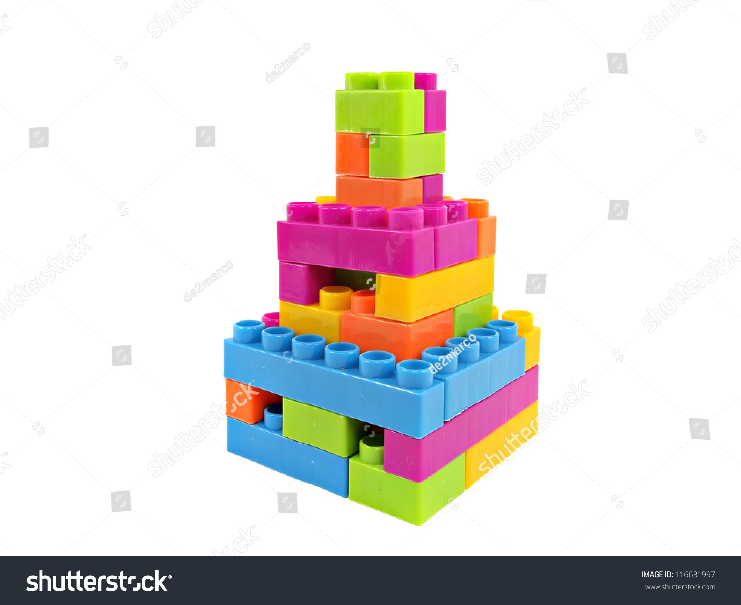 building block pyramid
