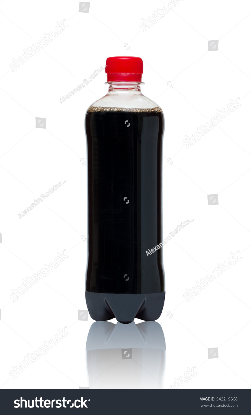 Plastic Cola Bottle Isolated On White Stock Photo 543219568 | Shutterstock