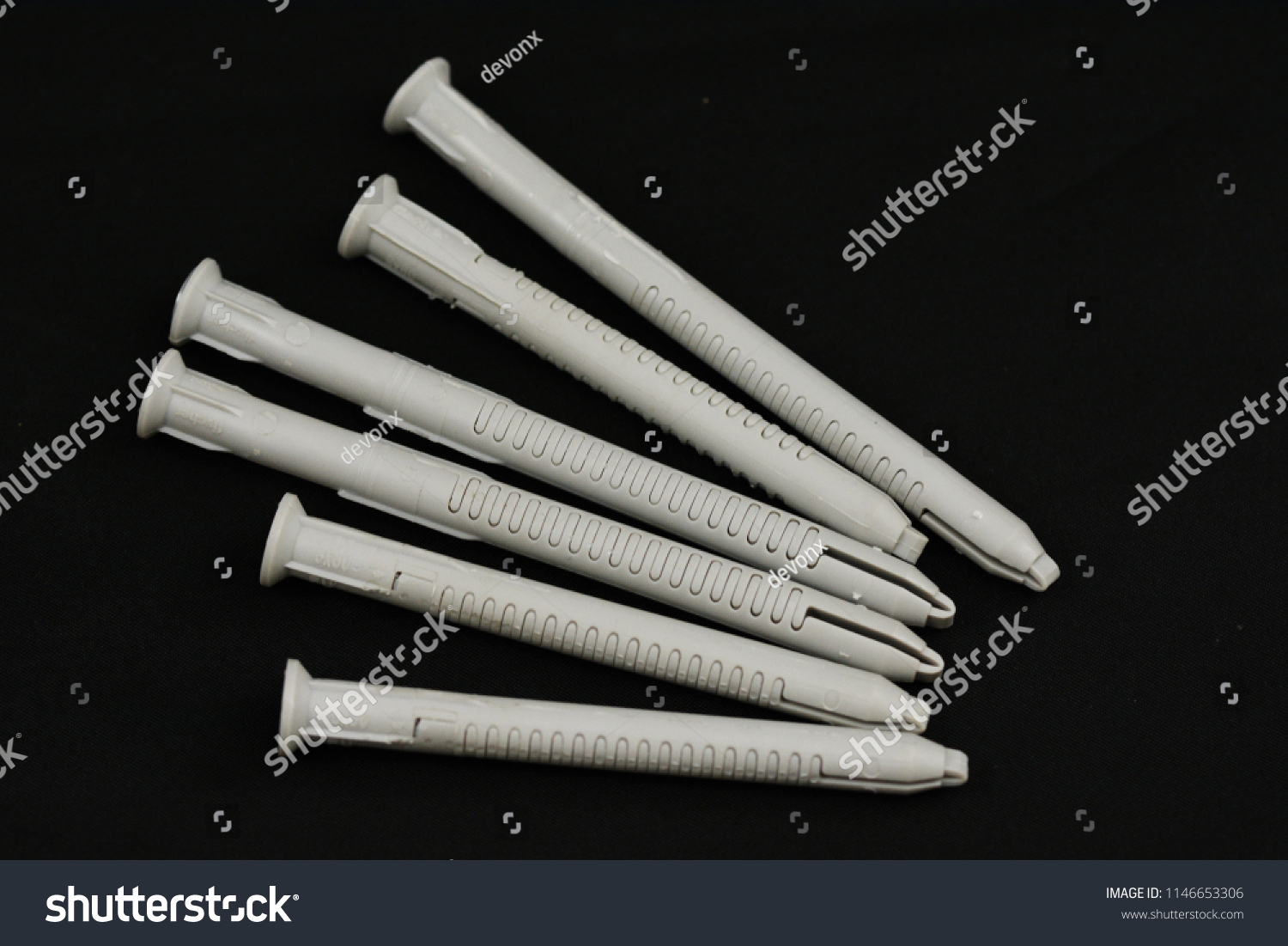 Plastic Dowels Isolated Stock Photo Edit Now 1146653306 Plastic Dowels Isolated Stock Photo Edit Now 1146653306