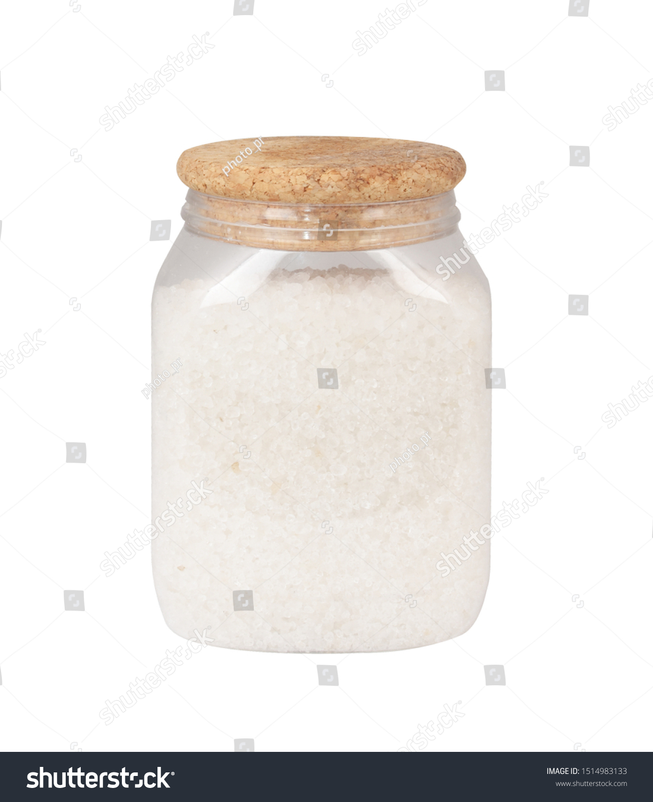 Download Plastic Jar Full Salt Crystals Bath Stock Photo Edit Now 1514983133 PSD Mockup Templates