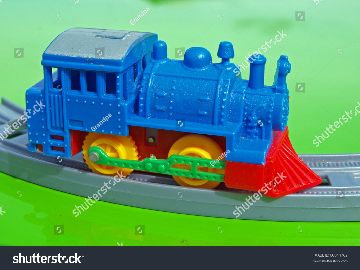 plastic model train