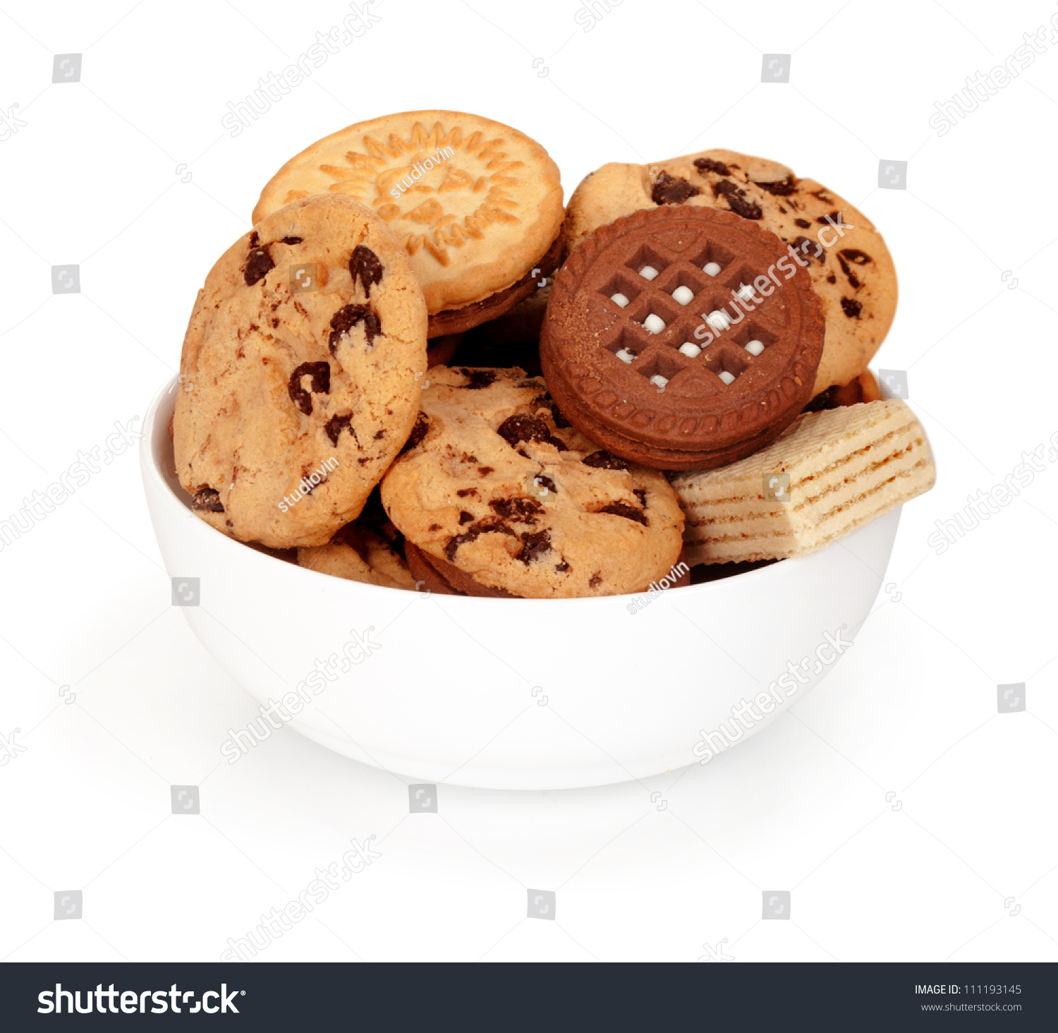 Plate Cookies Stock Photo 111193145 - Shutterstock