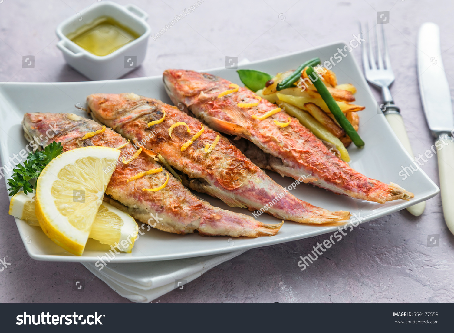 Fish mullet - a small delicacy Fish mullet - a small delicacy