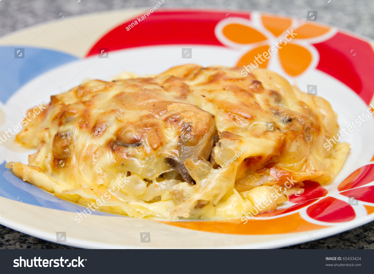 http://image.shutterstock.com/z/stock-photo-plate-with-chicken-breast-baked-under-cheese-65433424.jpg