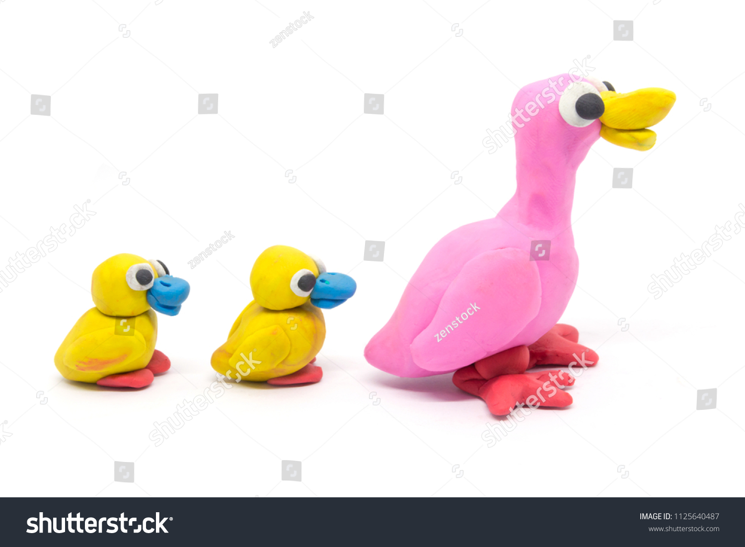 play doh ducks