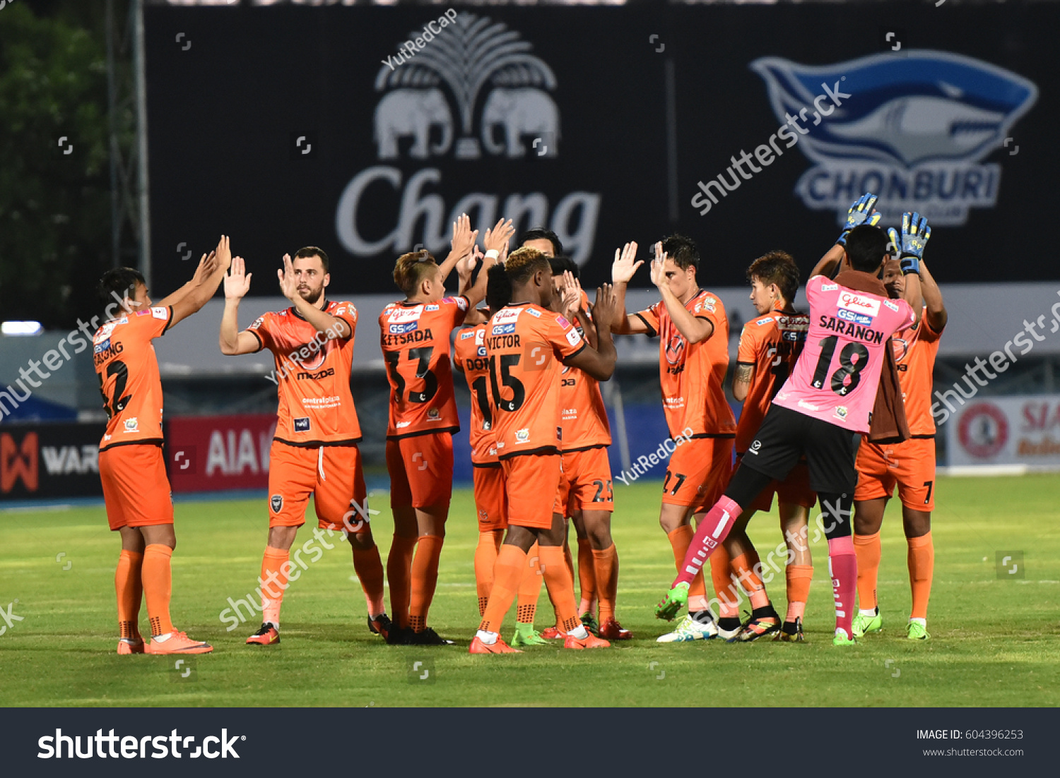 Players Nakhonratchasima Mazda Fc Action During Stock Photo Edit Now