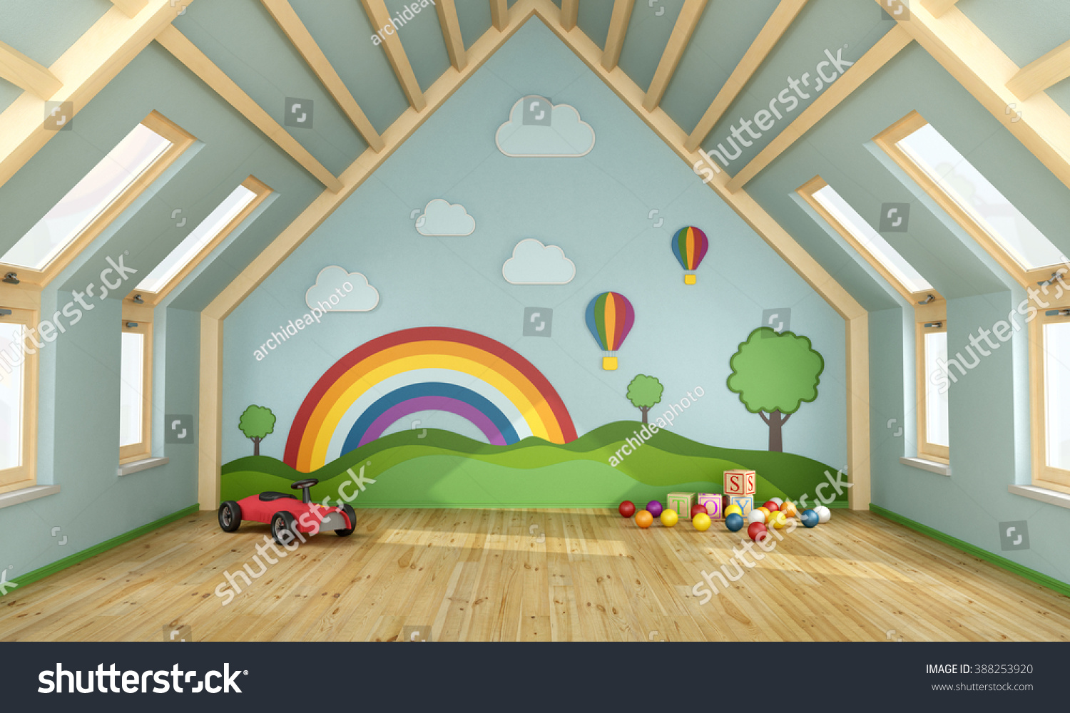 wall toys for playroom