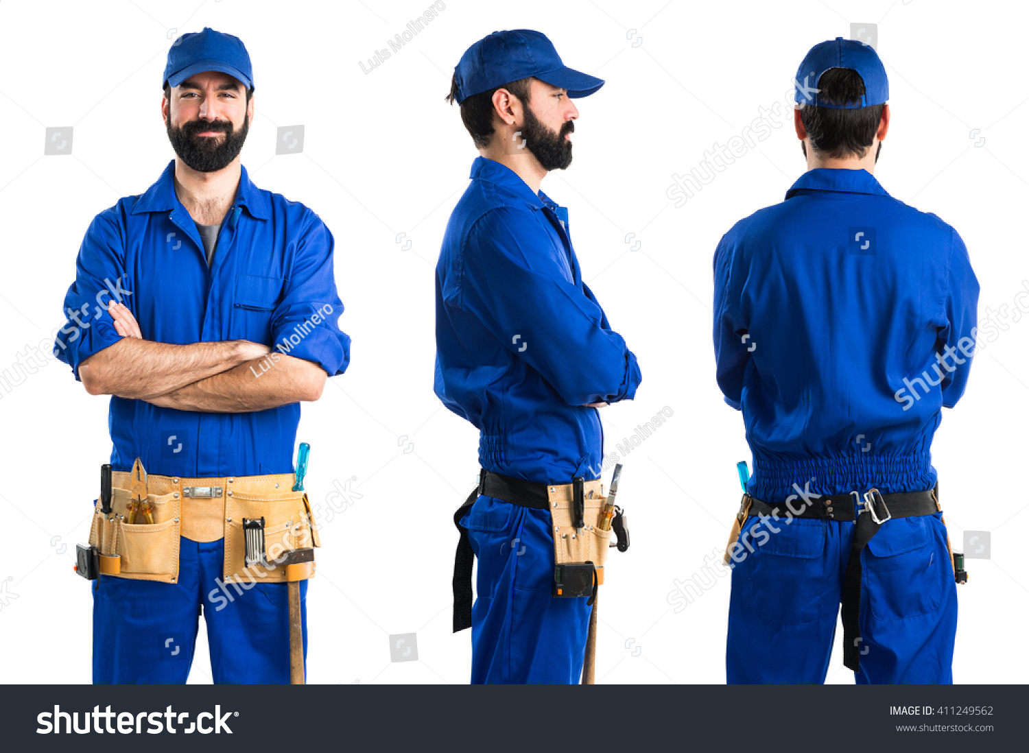 Plumber Lateral Position Stock Photo (Edit Now) 411249562