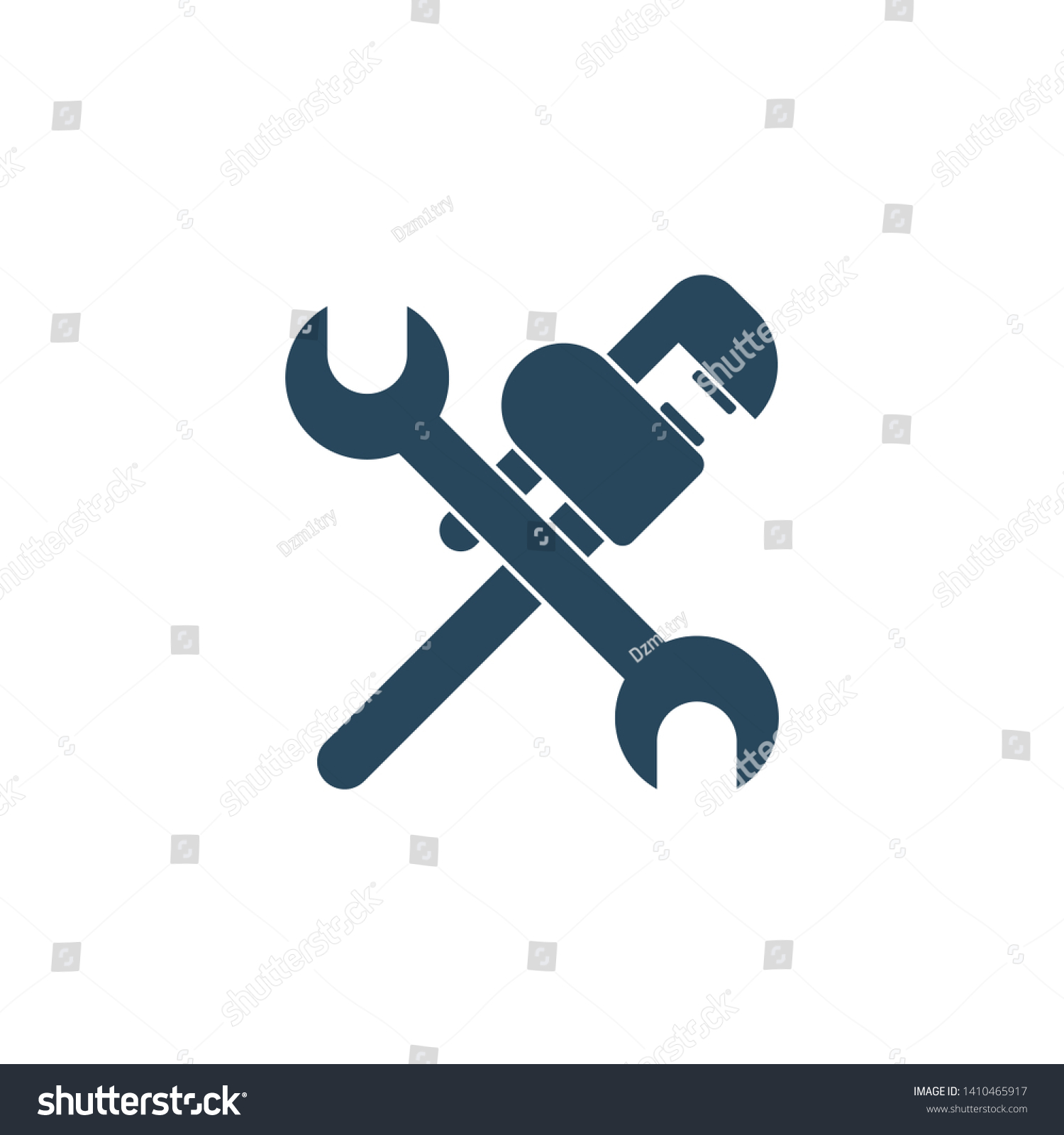 Plumbing Simple Tools Plumbing Clipart Isolated Stock Illustration ...