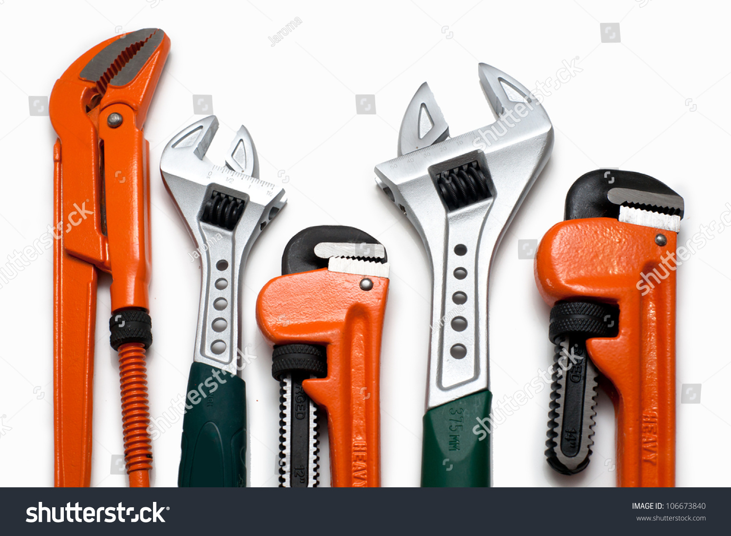 Plumbing Tools Set Stock Photo 106673840 - Shutterstock