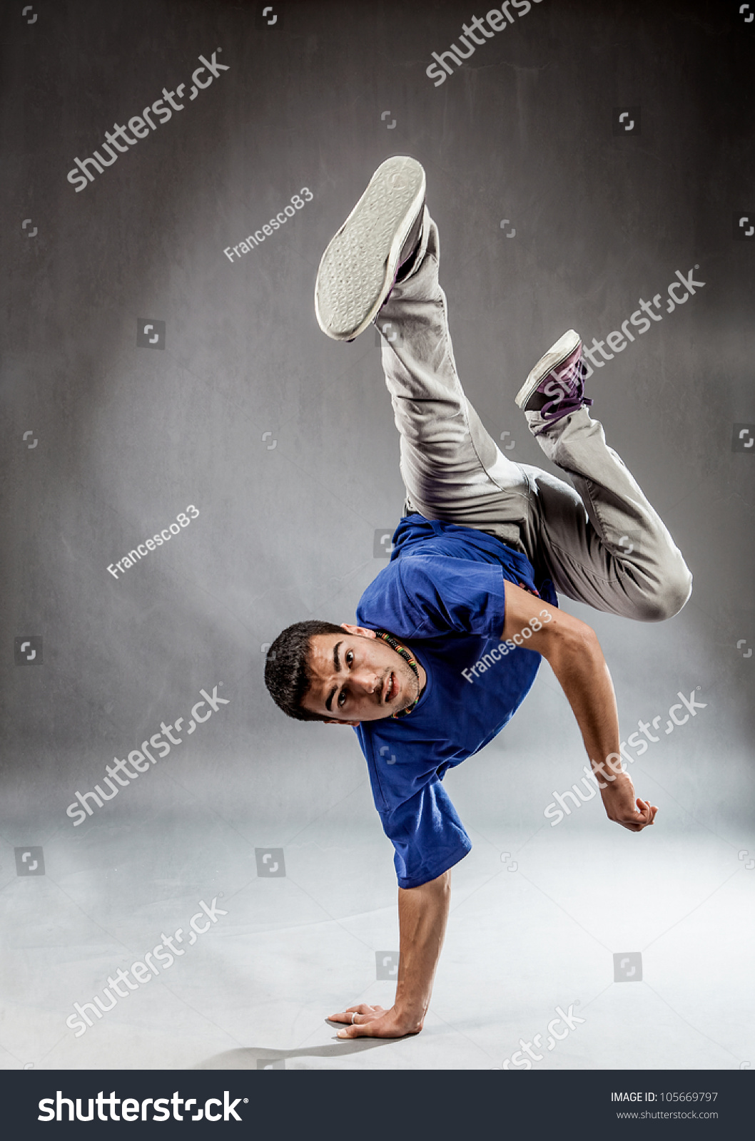 Poht Of Acrobatic Movements Performed By Dancers Stock Photo 105669797 ...