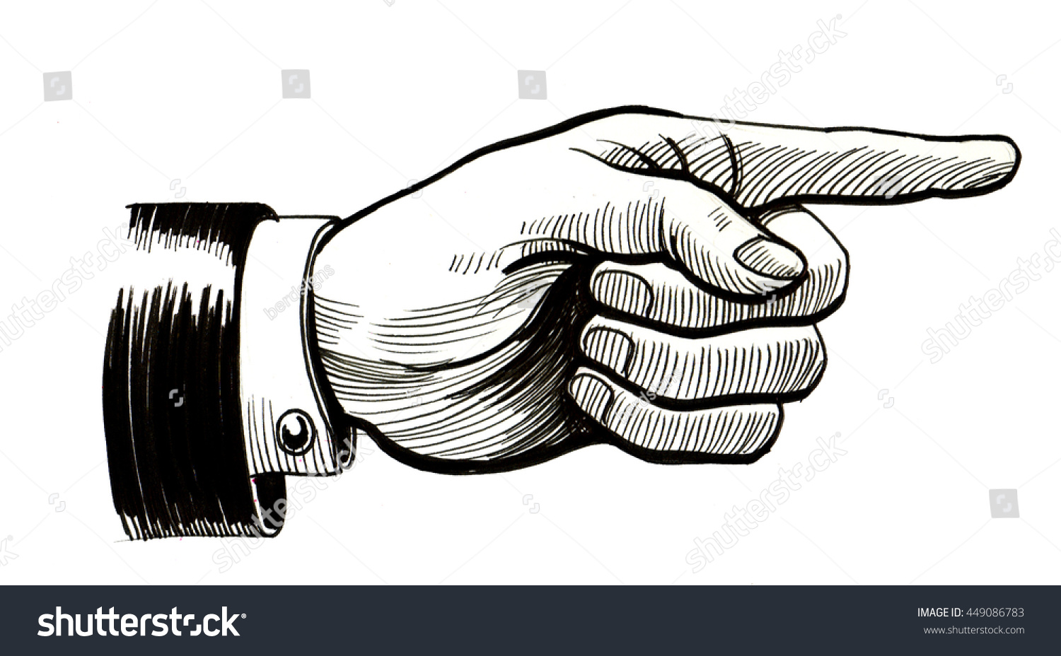 Hand pointing drawing Images, Stock Photos & Vectors Shutterstock