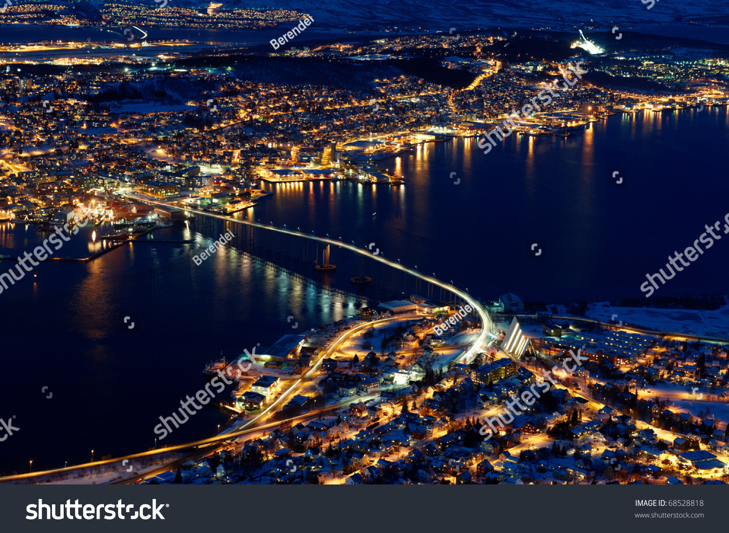 Polar Night Tromso Norway Stock Photo 68528818 - Shutterstock