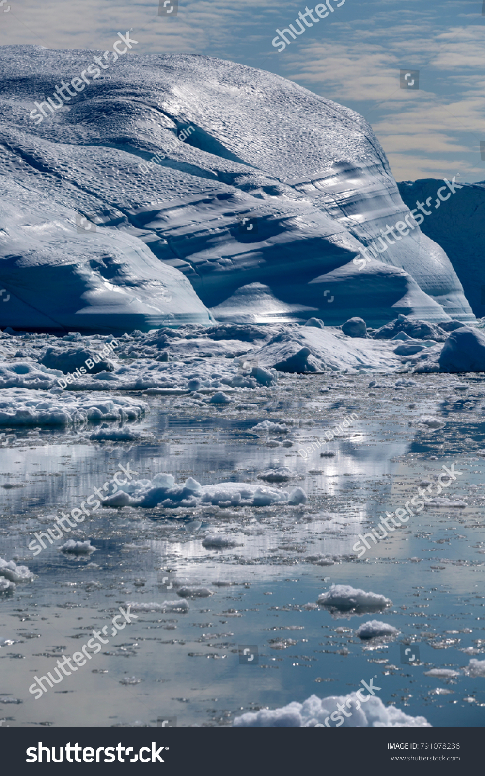 Polar Regions Earth Icebergs Various Forms Stock Photo 791078236 ...