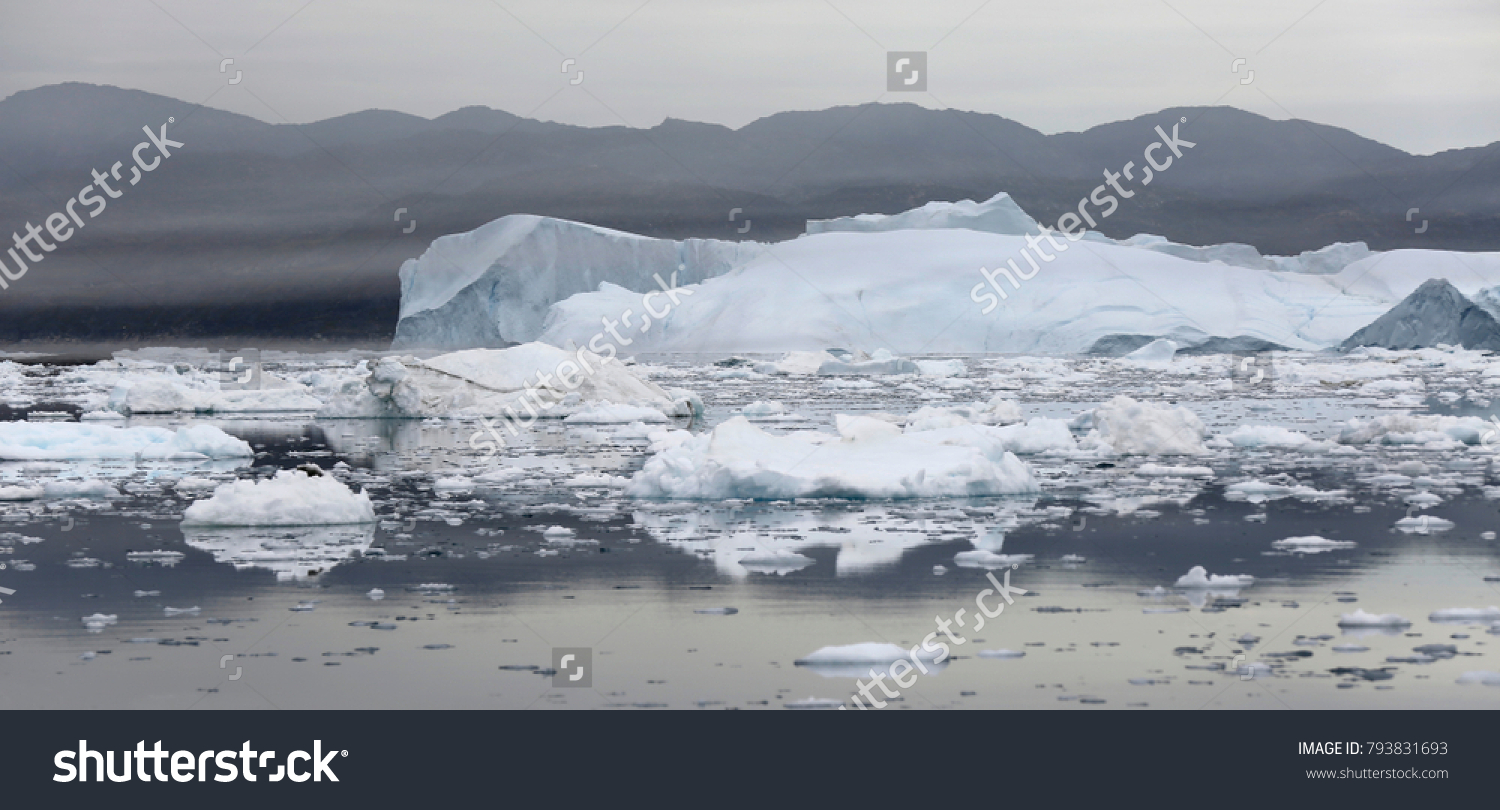 Polar Regions Earth Icebergs Various Forms Stock Photo (Edit Now) 793831693