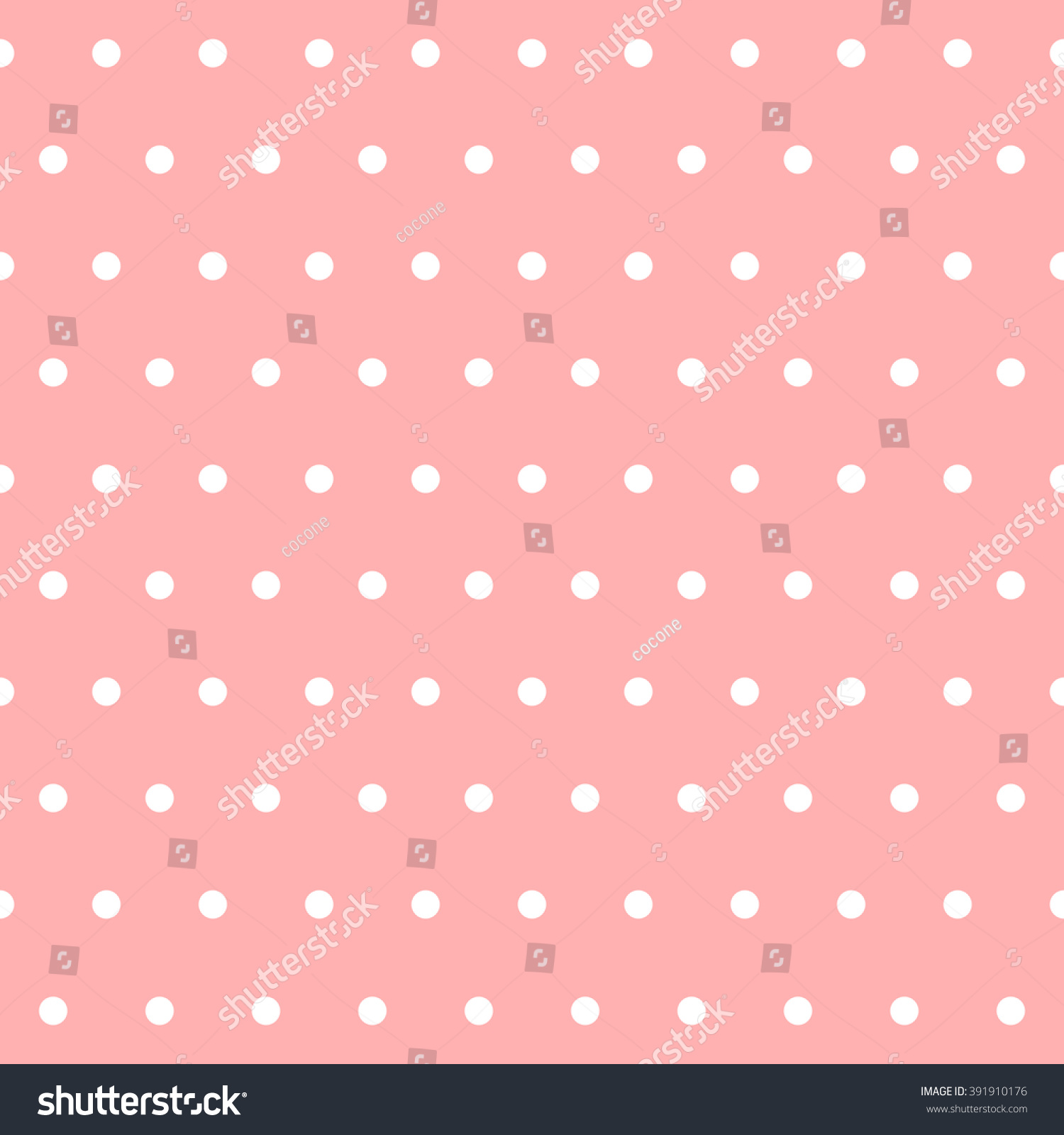 Polka Dot Background Pink Stock Illustration 391910176 - Shutterstock