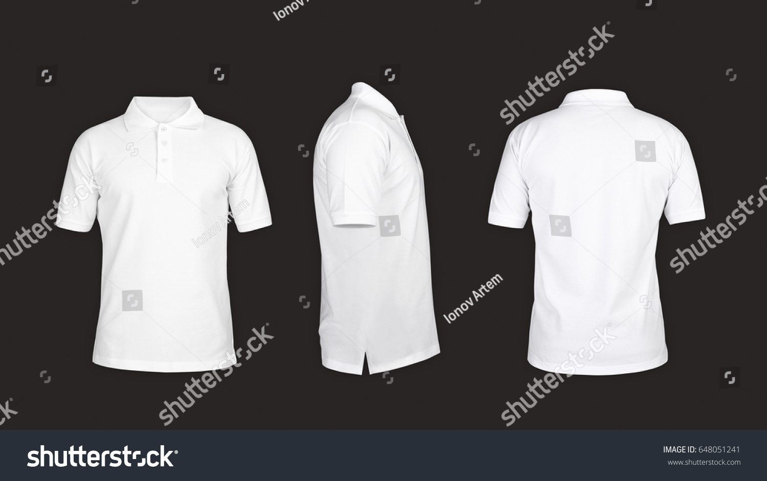 3,680 Polo shirt front back side Images, Stock Photos & Vectors ...