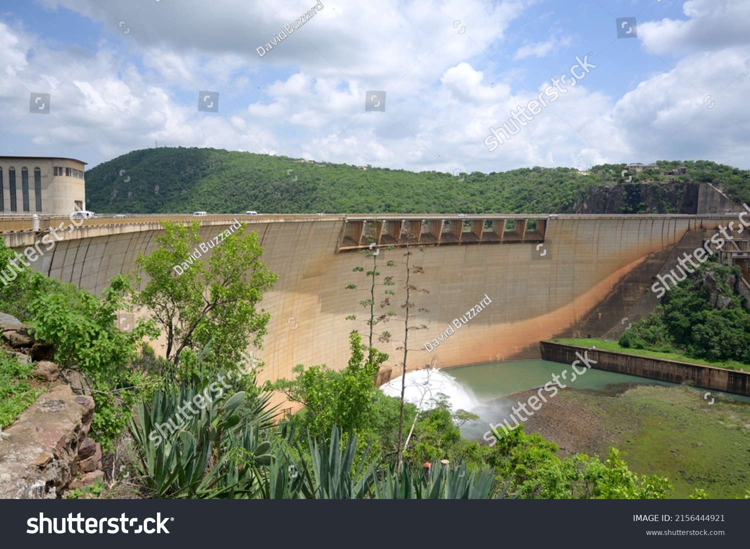 Pongolapoort Dam Jozini Dam Creating Lake Stock Photo 2156444921 ...